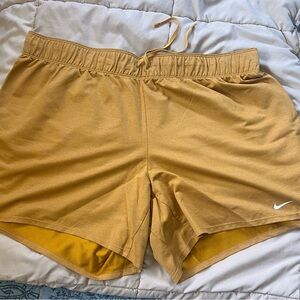 Nike Women's Gold Shorts